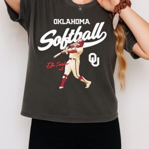 Ella Parker 5 Oklahoma Sooners Softball Player Graphic T-Shirt
