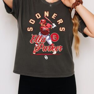 Ella Parker 5 Oklahoma Sooners Softball T-Shirt
