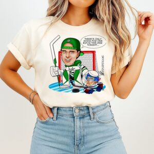 Esa Lindell Dallas Stars Vs Nathan Mackinnon Colorado Avalanche 29 In This Rink Tonight T-Shirt