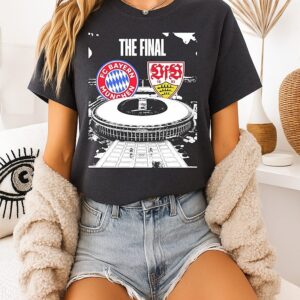 Fc Bayern Munchen Vs Vfb Stuttgart 2026 Dfb-Pokal Final T-Shirt