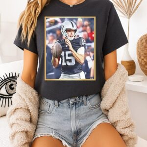 Fernando Mendoza 15 Las Vegas Raiders NFL Draft 2026 T-Shirt