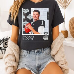Fernando Mendoza NFL Draft 2026 Las Vegas Raiders Qb Indiana T-Shirt
