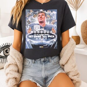 Fernando Mendoza To The Las Vegas Raiders 1st Overall Pick 2026 T-Shirt