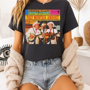 Foggy Mountain Jamboree Lester Flatt And Earl Scruggs T-Shirt