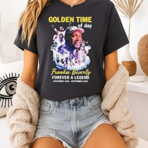 Frankie Beverly Golden Forever A Legend Time Of Day 1946 2024 T-Shirt