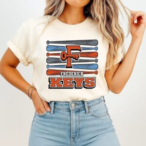 Frederick Keys Baseball Logo T-Shirt