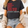 Frederik Andersen Freddie Fredzilla Fredex Steady Freddie Freddie Or Not List T-Shirt