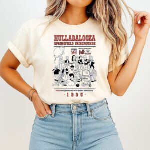 Hullabalooza Springfield Fairgrounds Free Nose Piercing With Every Admission 1996 T-Shirt
