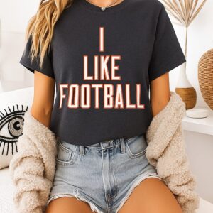 I Like Football Dj Moore Chicago Bears T-Shirt