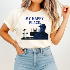 Ice Cube My Happy Place Los Angeles Dodgers T-Shirt