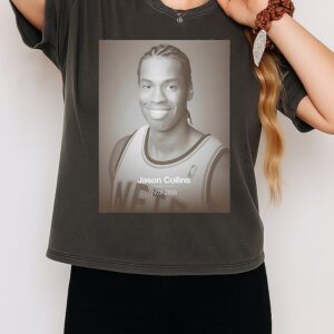 In Memory Of Jason Collins Brooklyn Nets 1978-2026 T-Shirt