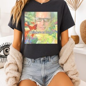 Jeff Goldblum 2 Blinkers No Lunch T-Shirt
