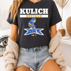 Jiri Kulich Buffalo Sabres 20 C Retro Hockey T-Shirt