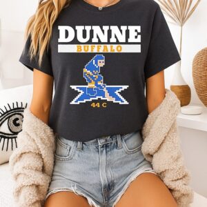 Josh Dunne Buffalo Sabres 44 C Retro Hockey T-Shirt
