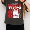 Kendall Wells #1 Oklahoma Sooners Softball Graphic T-Shirt