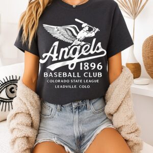 Leadville Angels Colorado Vintage Defunct Baseball Teams 1896 T-Shirt