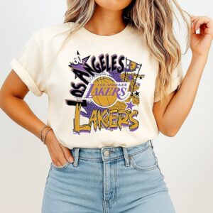 Los Angeles Lakers Basketball ’60 Hardwood Classics T-Shirt