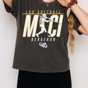Maci Bergeron Lsu Tigers Softball Player Graphic T-Shirt