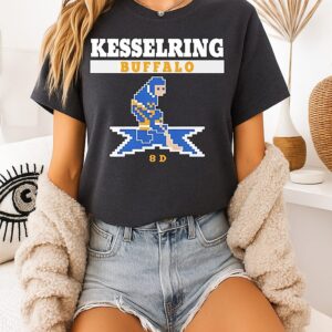Michael Kesselring Buffalo Sabres 8 D Retro Hockey T-Shirt