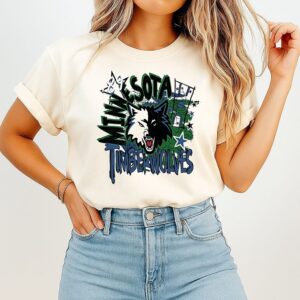 Minnesota Timberwolves Basketball ’89 Hardwood Classics T-Shirt