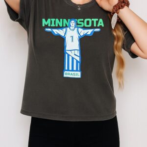 Minnesota Timberwolves Brasil Christ T-Shirt