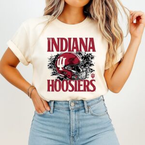 NCAA Football Indiana Hoosiers Vintage Helmet T-Shirt