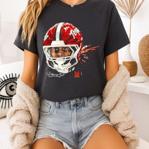 NCAA Football Maryland Terrapins Sidney Stewart Game Face Signature T-Shirt