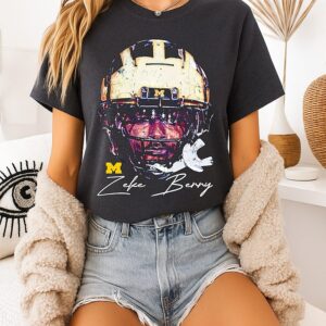 NCAA Football Michigan Wolverines Zeke Berry Game Face Signature T-Shirt
