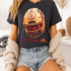 NCAA Football Minnesota Golden Gophers Darius Taylor Game Face Signature T-Shirt