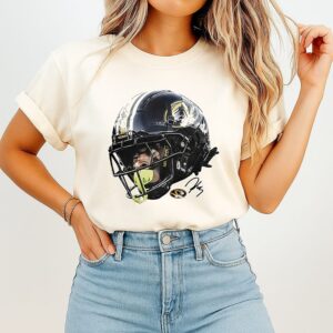 NCAA Football Missouri Tigers Kevin Coleman Jr Game Face Signature T-Shirt