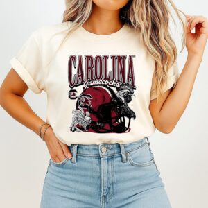 NCAA Football South Carolina Gamecocks Vintage Helmet T-Shirt