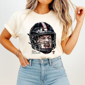 NCAA Football Texas Tech Red Raiders Ben Roberts Game Face Signature T-Shirt