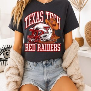 NCAA Football Texas Tech Red Raiders Vintage Helmet T-Shirt