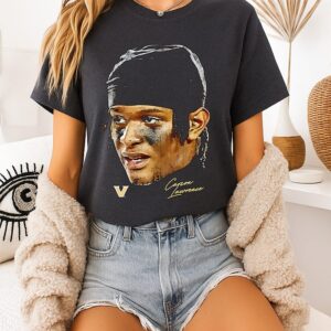 NCAA Football Vanderbilt Commodores Carson Lawrence Game Face Signature T-Shirt
