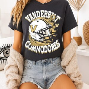 NCAA Football Vanderbilt Commodores Vintage Helmet T-Shirt