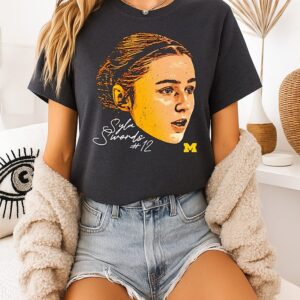 NCAA Men’s Basketball Michigan Wolverines Syla Swords Game Face Signature T-Shirt