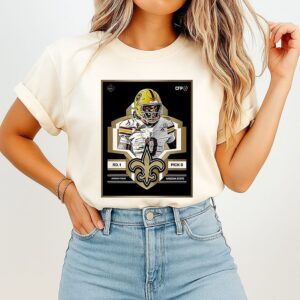 New Orleans Saints Pick 8 Jordyn Tyson Arizona State NFL Draft 2026 T-Shirt