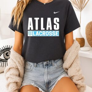 New York Atlas Lacrosse Block T-Shirt