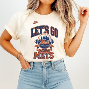 New York Mets Nike 1986 World Series Champions 40th Anniversary Skyline T-Shirt