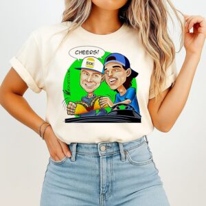 Number Six With Cheese Cheers Two Tacos T-Shirt