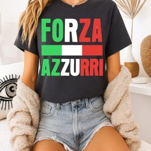 Official Forza Azzurri Italy T-Shirt