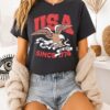 Official USA Since 1776 Land Of The Free The Brave T-Shirt