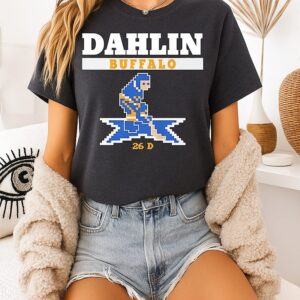 Rasmus Dahlin Buffalo Sabres 26 D Retro Hockey T-Shirt