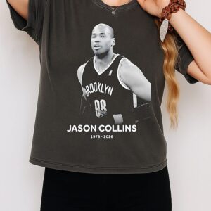 Rest In Peace Jason Collins First Openly Gay NBA 1978 2026 T-Shirt