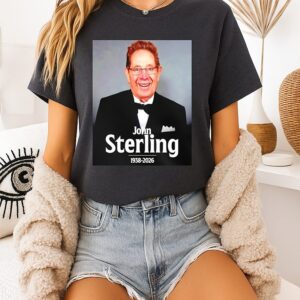 Rest In Peace New York Yankees John Sterling 1938 2026 T-Shirt