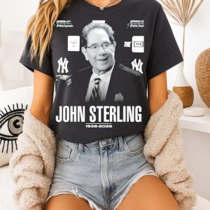 Rest In Peace To The Legendary John Sterling 1938 2026 T-Shirt