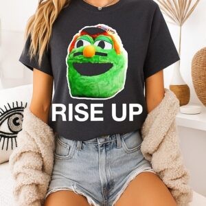 Rise Up Wally The Green Monster Big Head T-Shirt