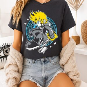 Roxas Anime Cartoon T-Shirt