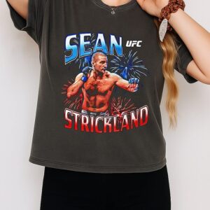 Sean Strickland Fireworks Ufc Graphic T-Shirt