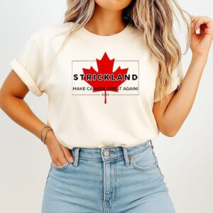 Sean Strickland Make Canada Great Again 2024 Mape Leaf T-Shirt